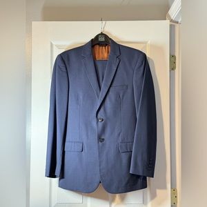 Joseph A. Bank Navy Blue Suit